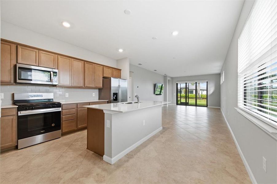 Furnished interior view inside a new home in , North Port (Image 3).