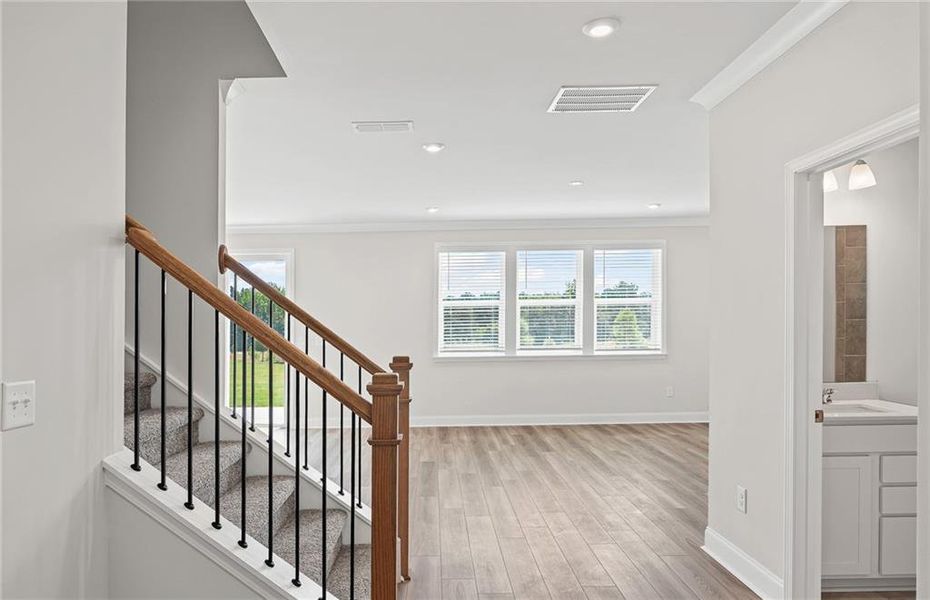 Spacious, unfurnished interior of a new home in Overland, Locust Grove (Image 35).