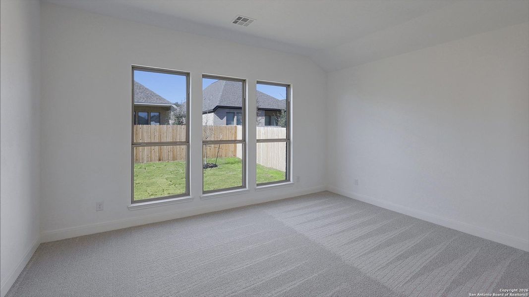 Spacious, unfurnished interior of a new home in Kallison Ranch, San Antonio (Image 21).