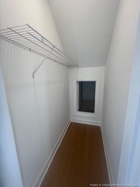 Entrance closet with storage