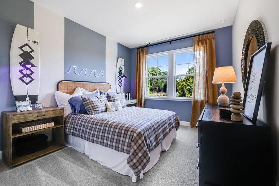 Furnished interior view inside a new home in Reserve at Hickory Walk, Kennesaw (Image 15).