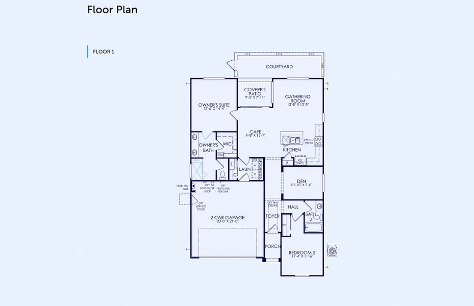 2D floor plan layout of this home in Sun City Festival, Buckeye, AZ (Image 3). 2D floor plan layout of this home in Sun City Festival, Buckeye, AZ (Image 3).