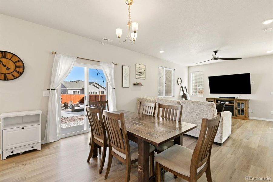 Furnished interior view inside a new home in , Peyton (Image 20).