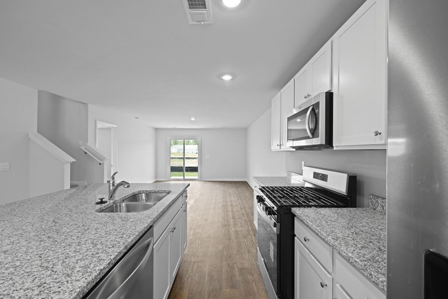 Furnished interior view inside a new home in , Summerville (Image 5). Furnished interior view inside a new home in , Summerville (Image 5).