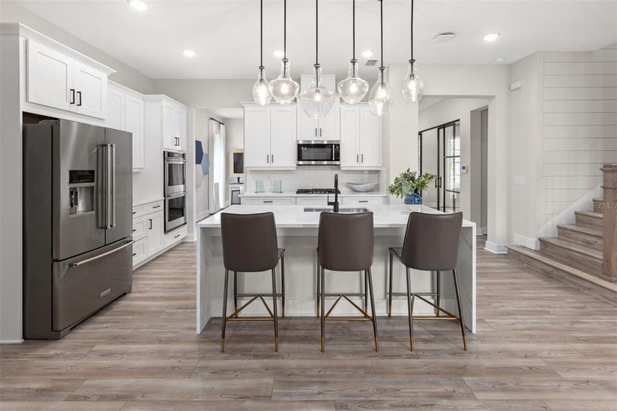 Furnished interior view inside a new home in Celebration, Celebration (Image 25).