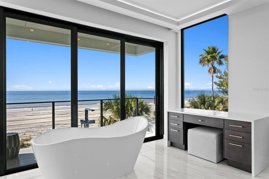 Furnished interior view inside a new home in , Indian Rocks Beach (Image 15). Furnished interior view inside a new home in , Indian Rocks Beach (Image 15).