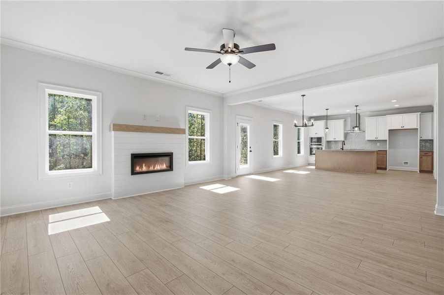 Spacious, unfurnished interior of a new home in , Ellenwood (Image 16).