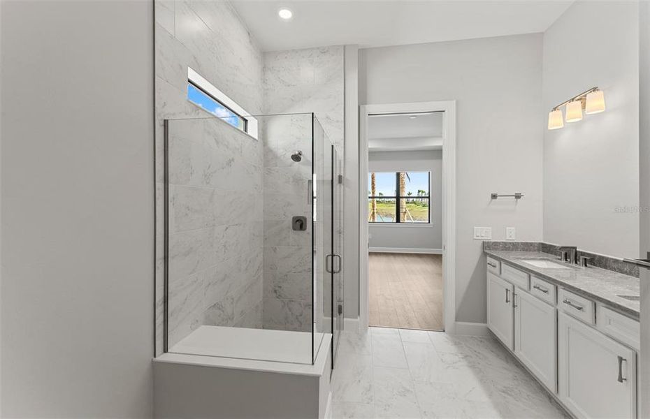 Furnished interior view inside a new home in Del Webb Catalina, Lakewood Ranch (Image 15).