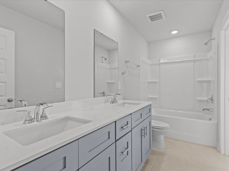 Furnished interior view inside a new home in Northbrook Village Townes, Taylors (Image 9).