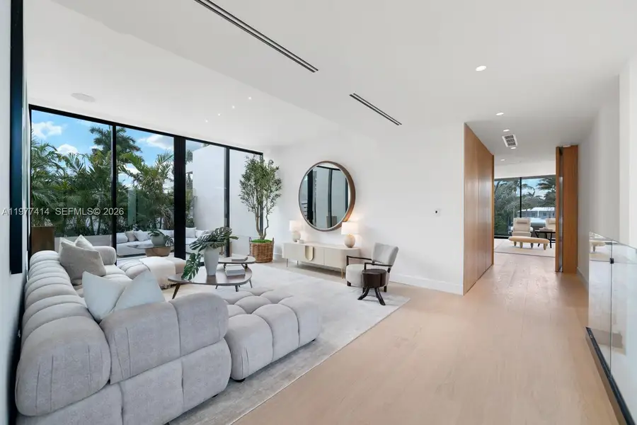 Furnished interior view inside a new home in , Miami Beach (Image 5).