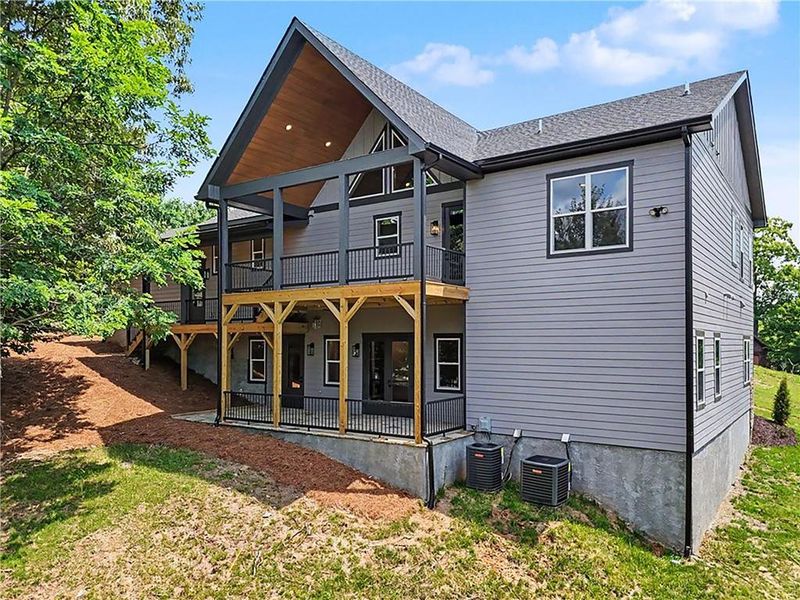 Exterior details and patio area of a home in , Morganton (Image 38). Exterior details and patio area of a home in , Morganton (Image 38).
