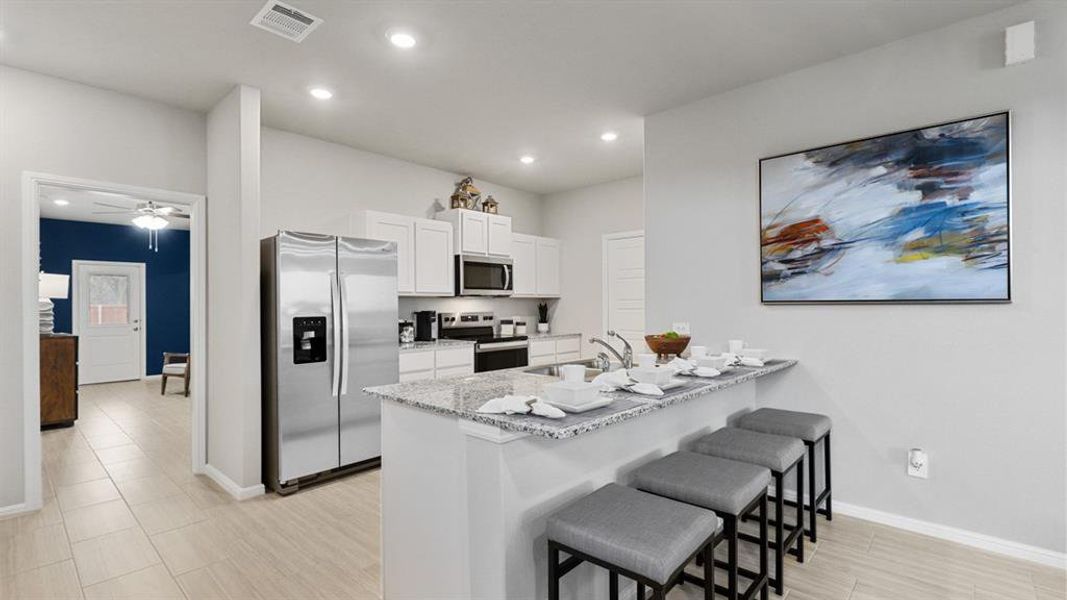 Furnished interior view inside a new home in Orchard Village, Fort Worth (Image 29).