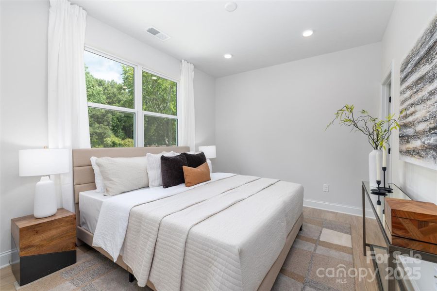 Furnished interior view inside a new home in , Statesville (Image 9).