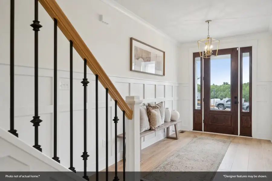 Furnished interior view inside a new home in Gates at Windermere, Blythewood (Image 5).