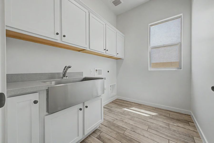 Furnished interior view inside a new home in Valencia at Granite Vista, Waddell (Image 12).