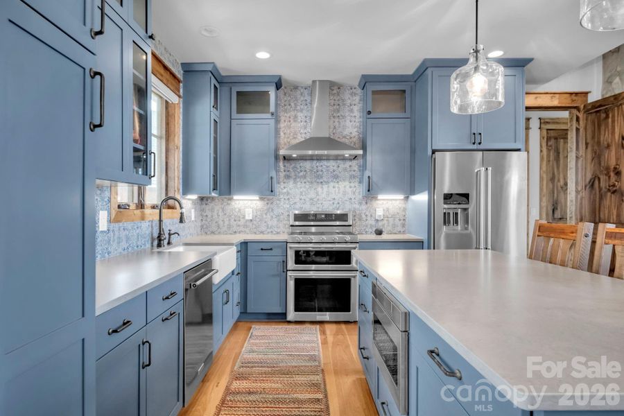 Furnished interior view inside a new home in , Banner Elk (Image 6).