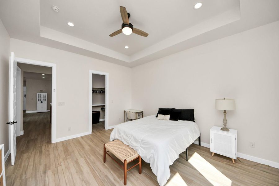 Furnished interior view inside a new home in , Houston (Image 27).