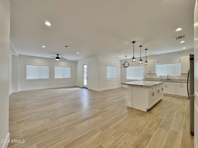 Great room from entry Great room from entry