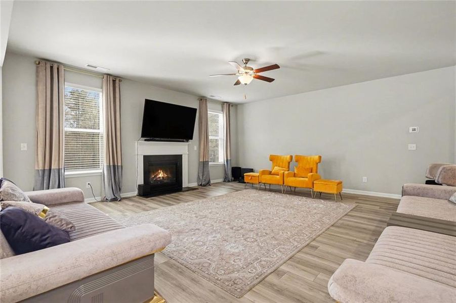 Furnished interior view inside a new home in , Stockbridge (Image 5).