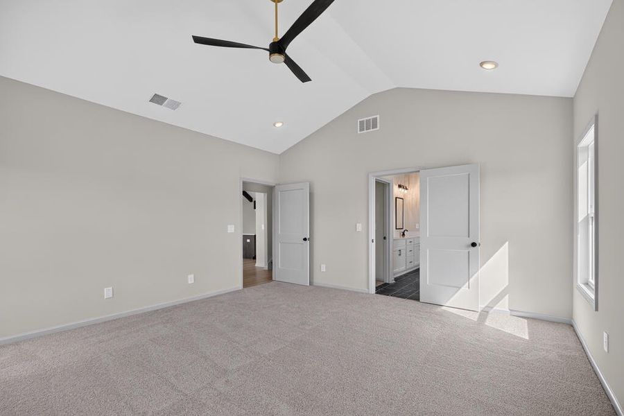 Spacious, unfurnished interior of a new home in Veal Meadows, Roopville (Image 42). Spacious, unfurnished interior of a new home in Veal Meadows, Roopville (Image 42).