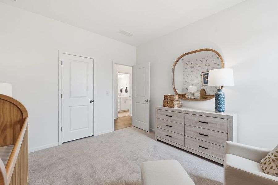 Furnished interior view inside a new home in Terraces at the Exchange, Indian Land (Image 15). Furnished interior view inside a new home in Terraces at the Exchange, Indian Land (Image 15).