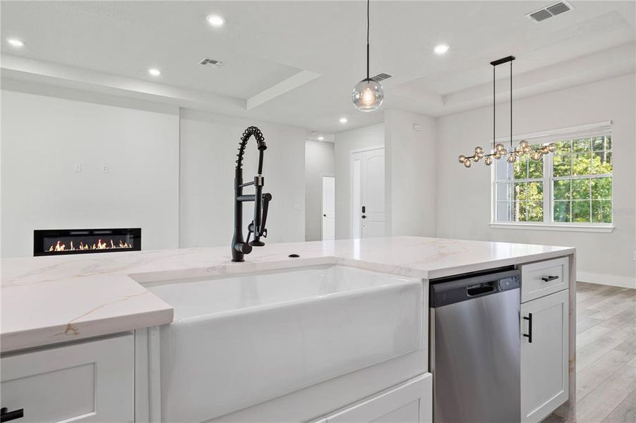 Furnished interior view inside a new home in , Ocala (Image 8).
