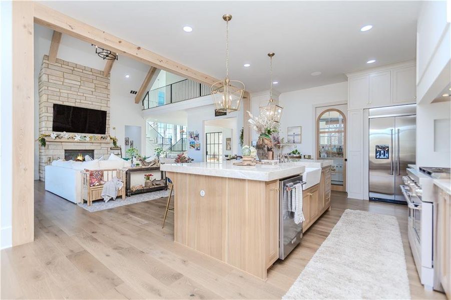 Furnished interior view inside a new home in , Dacula (Image 36).