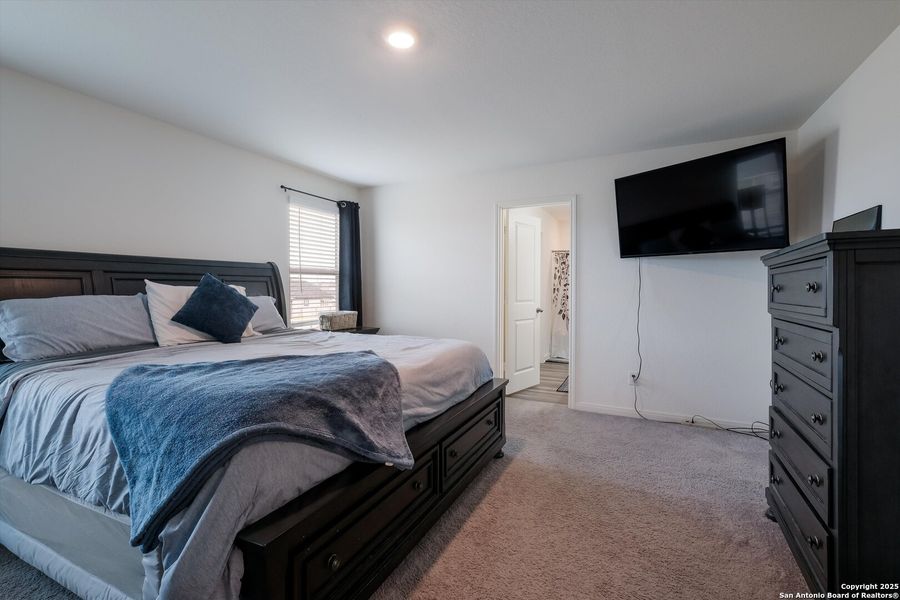 Furnished interior view inside a new home in Trails at Culebra, San Antonio (Image 17). Furnished interior view inside a new home in Trails at Culebra, San Antonio (Image 17).