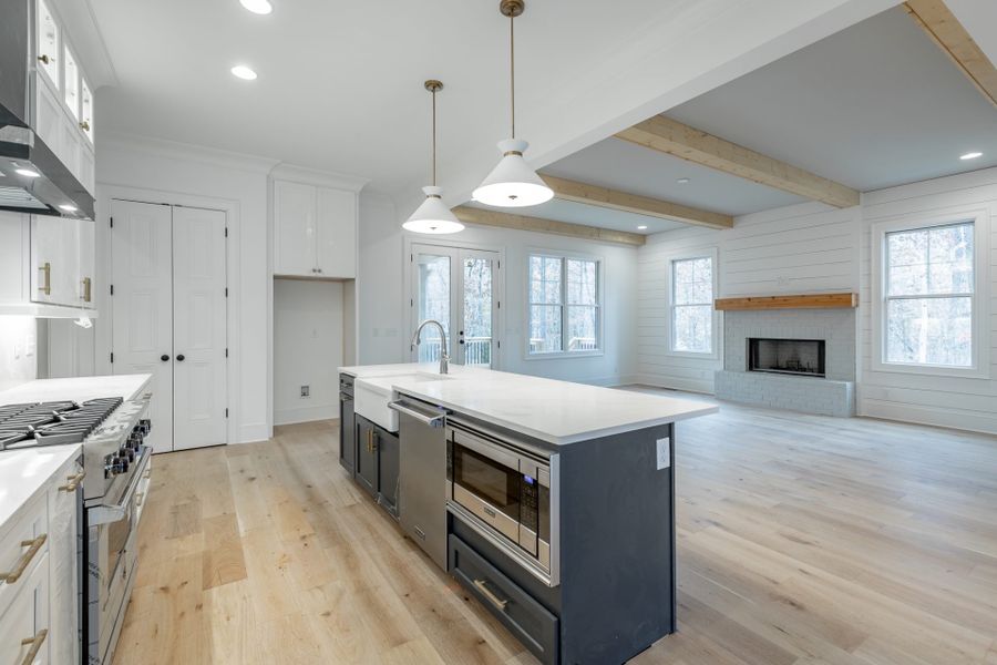 Furnished interior in a model home at River Gorge Ranch in River Gorge Ranch (Image 30).