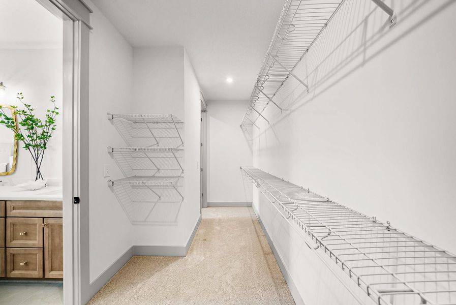 Representative unfurnished interior of a home built from the Charles by Fischer Homes in Twin Lakes, Hoschton (Image 22).