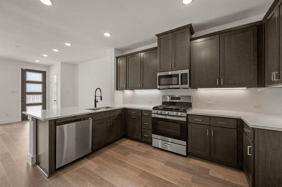 Beautiful finishes and thoughtful design make this kitchen stand out from the crowd!