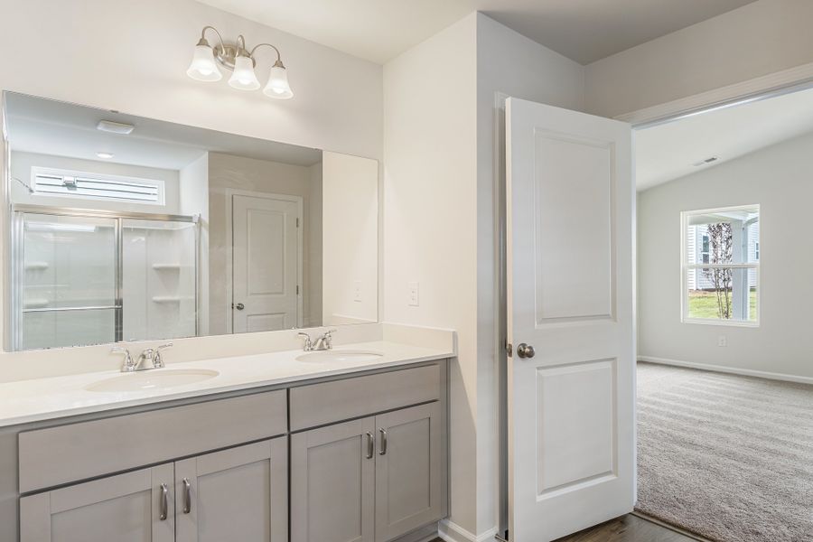 Furnished interior view inside a new home in Wingate, Inman (Image 9). Furnished interior view inside a new home in Wingate, Inman (Image 9).