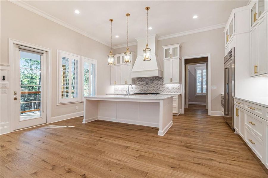 Furnished interior view inside a new home in , Brookhaven (Image 14).