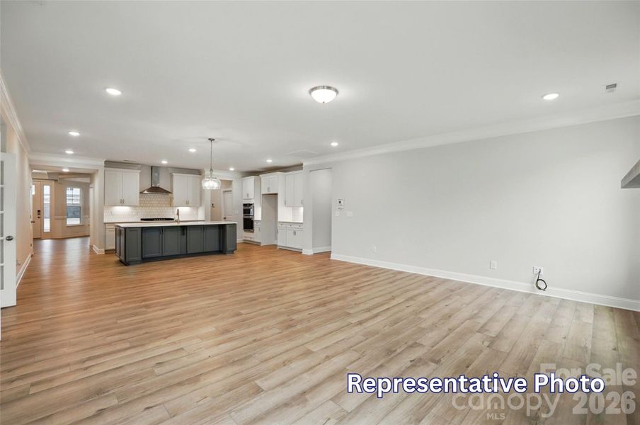 Spacious, unfurnished interior of a new home in The Enclave at Laurelbrook, Sherrills Ford (Image 19).