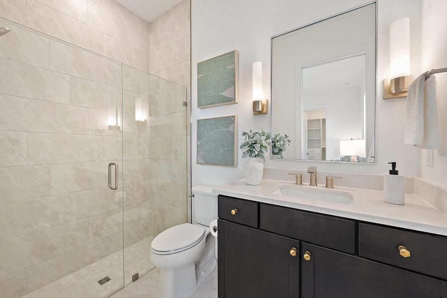 Furnished interior view inside a new home in , Jupiter (Image 12).