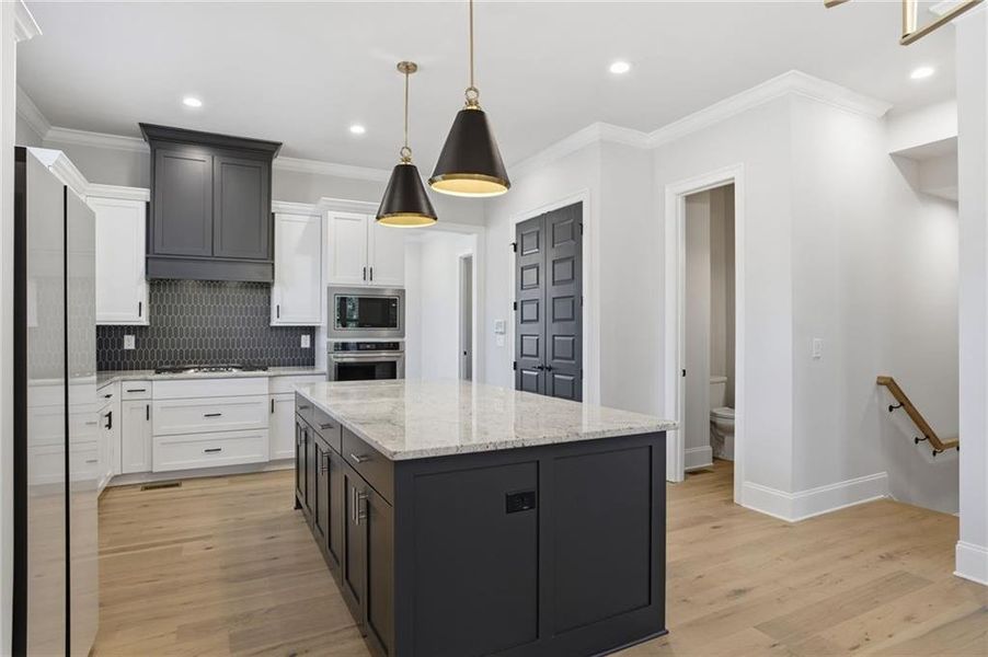 Furnished interior view inside a new home in , Dacula (Image 41).