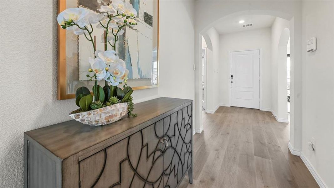 Furnished interior view inside a new home in Lilybrooke at Legacy Hills, Celina (Image 12).