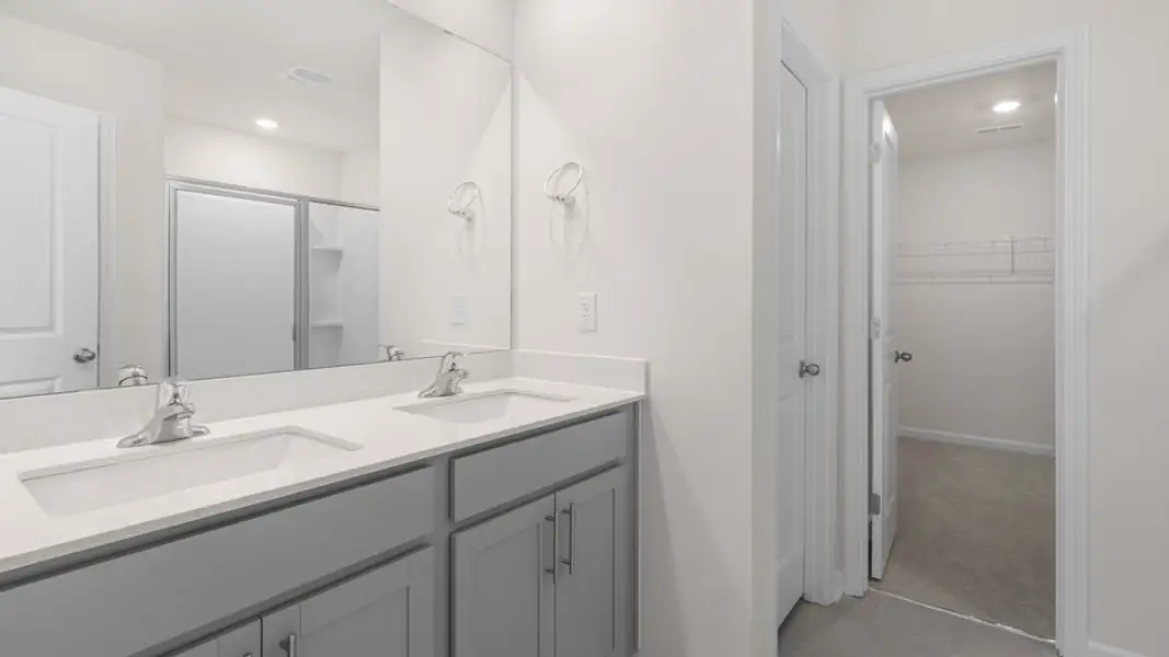 Furnished interior view inside a new home in Cambridge Park, Mebane (Image 4).