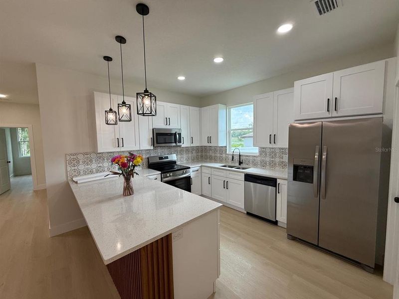 Furnished interior view inside a new home in , Spring Hill (Image 9). Furnished interior view inside a new home in , Spring Hill (Image 9).