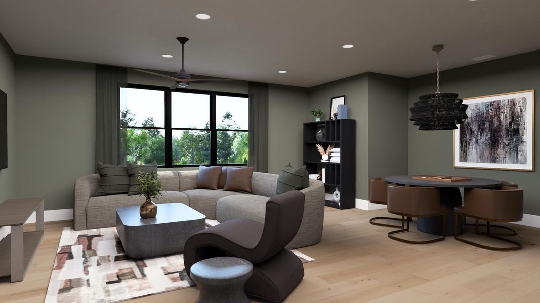 Furnished interior view inside a new home in , Vero Beach (Image 15).