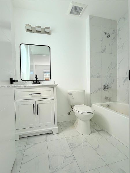 Furnished interior view inside a new home in , Miami (Image 4).