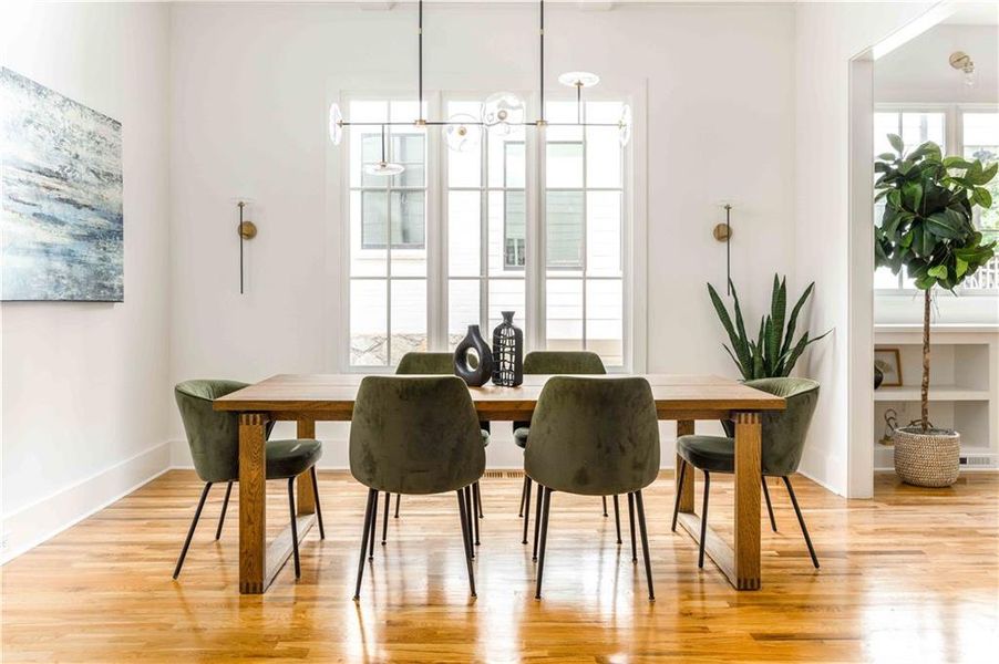 Furnished interior view inside a new home in , Atlanta (Image 30). Furnished interior view inside a new home in , Atlanta (Image 30).