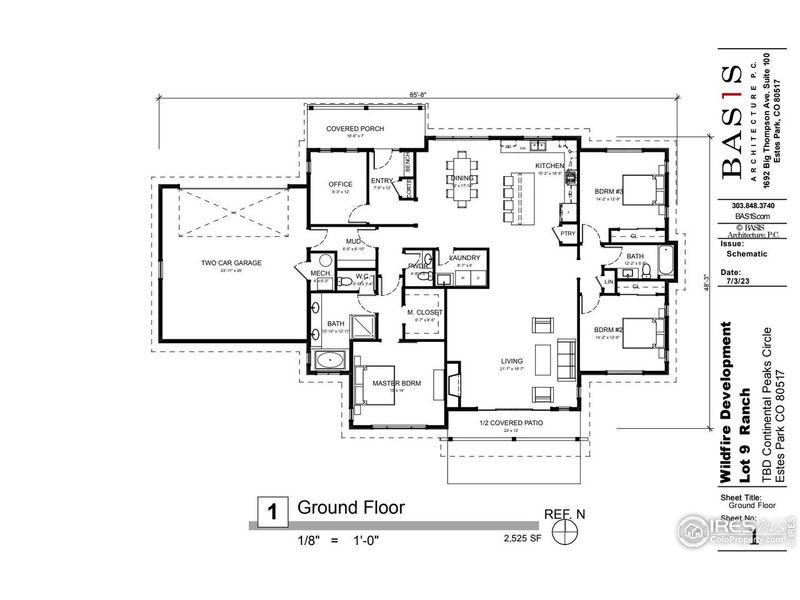 2D floor plan layout of this home in , Estes Park, CO (Image 4).