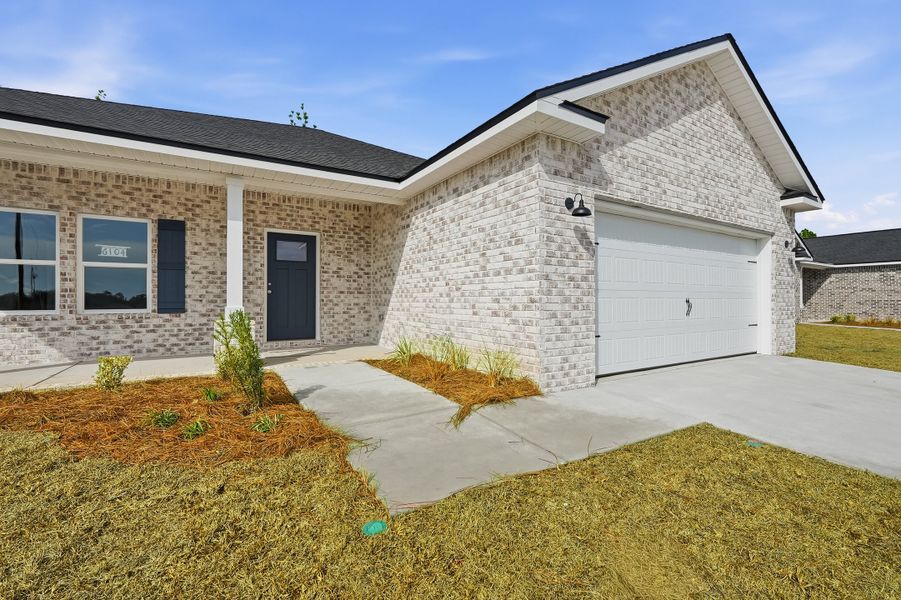 Exterior details and patio area of a home in Southern Charm, Crestview (Image 4).