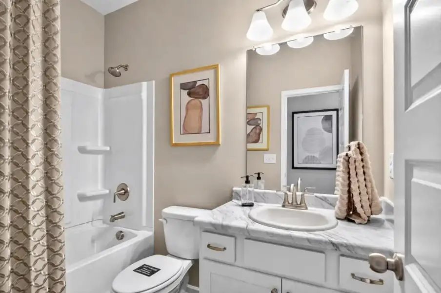 Furnished interior view inside a new home in , Cartersville (Image 30).