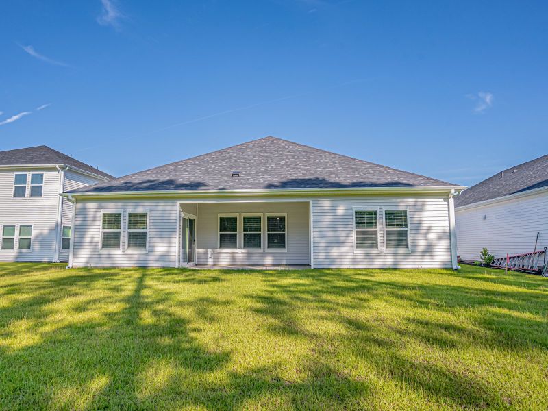 Enjoy your morning coffee or hosting backyard barbeques on the large cover patio.