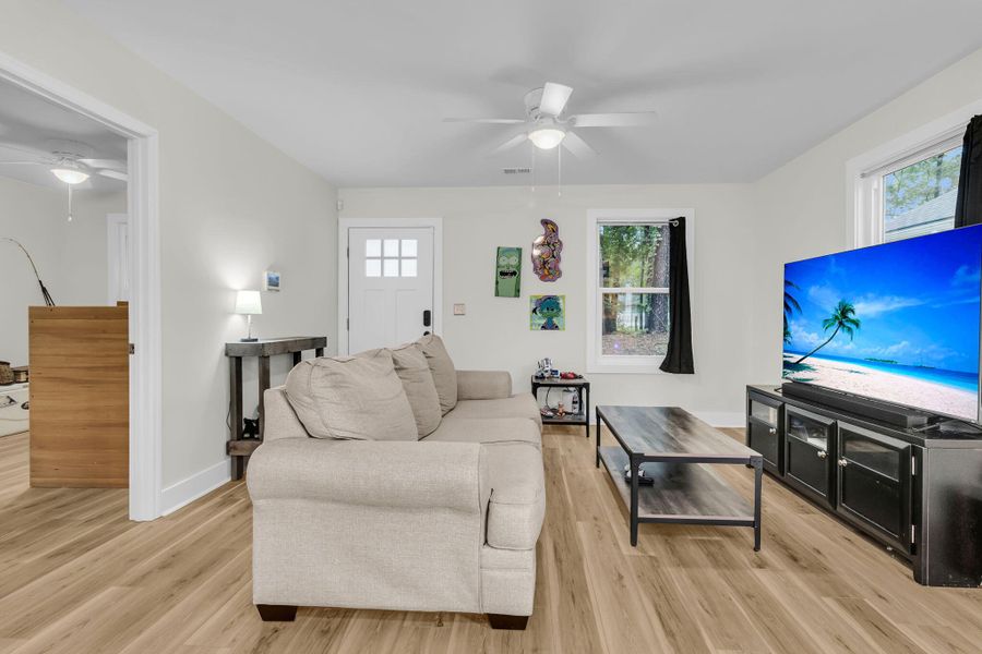 Furnished interior view inside a new home in , North Charleston (Image 6). Furnished interior view inside a new home in , North Charleston (Image 6).