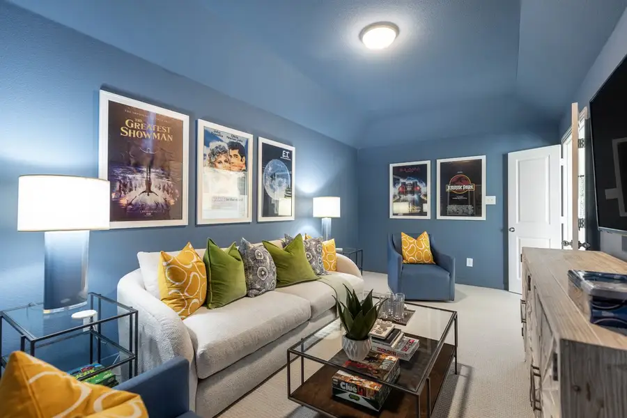 Representative Entertainment Room - some options shown