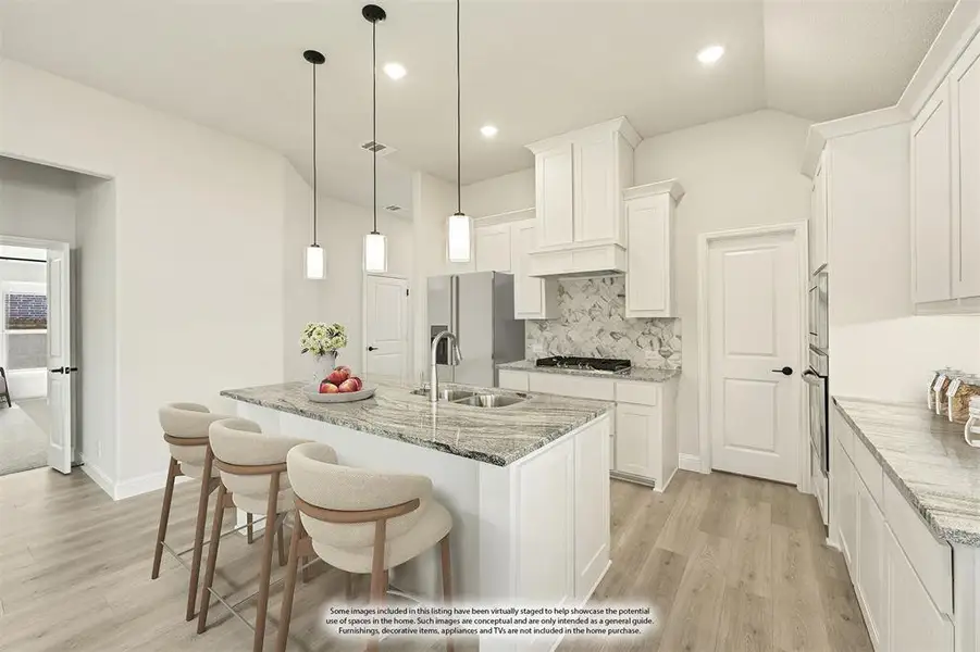 Furnished interior view inside a new home in Maplewood, Glenn Heights (Image 7). Furnished interior view inside a new home in Maplewood, Glenn Heights (Image 7).