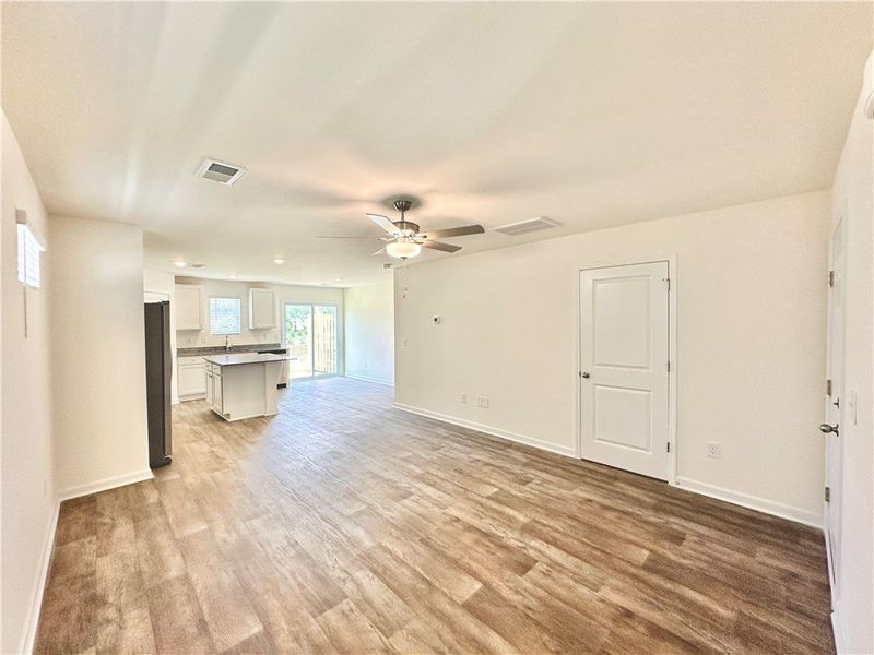 Spacious, unfurnished interior of a new home in Champions Village at Cherry Hill, Pendleton (Image 10). Spacious, unfurnished interior of a new home in Champions Village at Cherry Hill, Pendleton (Image 10).